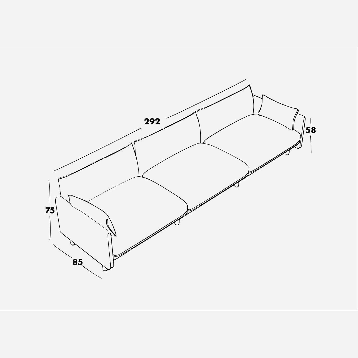 Cozmo Sofas - Cozy 5 Seater Sofa - Dark Green Velvet - Natural Legs