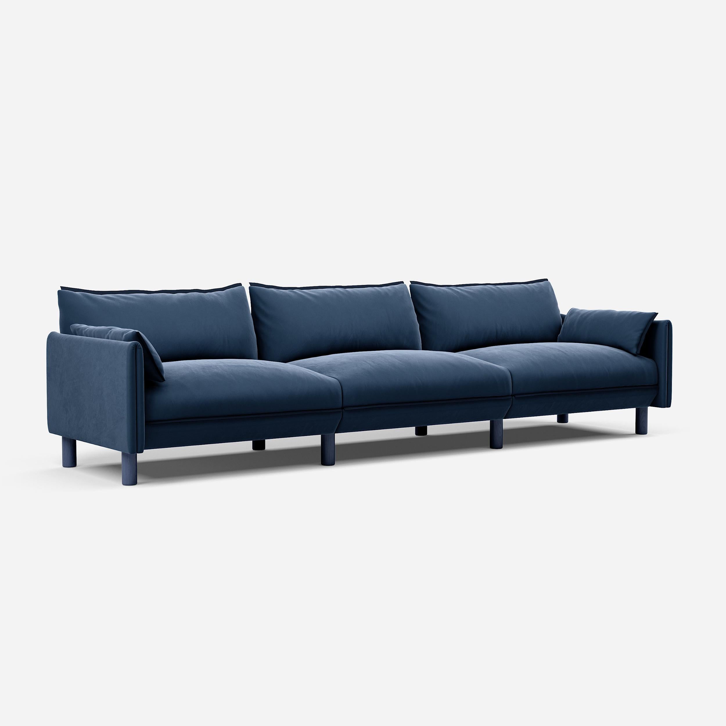 @ Midnight Blue Velvet Jacket | Dark Blue Trim