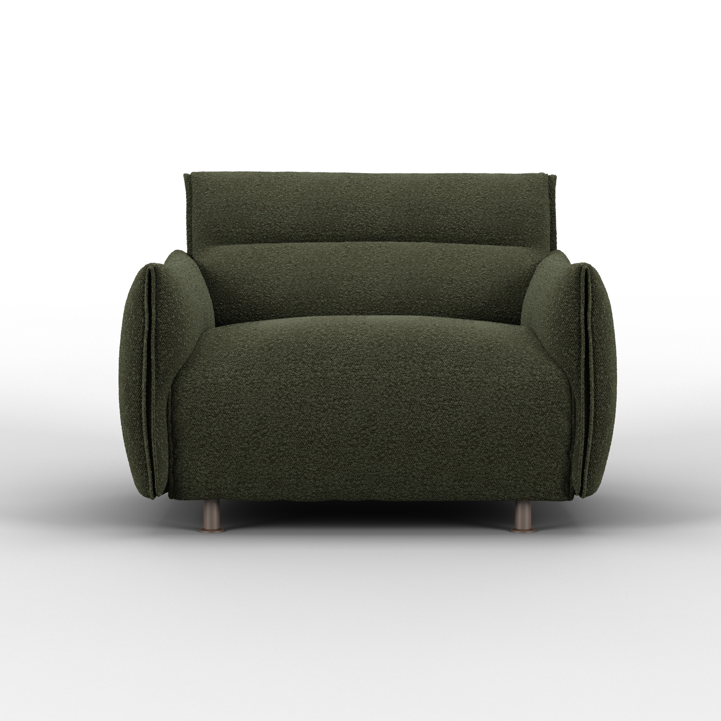 Hug Armchair (regular) | Green Boucle II