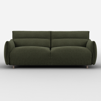 Hug 3 Seater Sofa (regular) | Green Boucle II