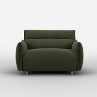 Hug 1.5 Seater Sofa (wide) | Green Boucle II