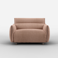 Hug 1.5 Seater Sofa (wide) | Mocha Chenille Weave
