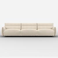 Hug 3 Seater Sofa (wide) | Ecru Boucle