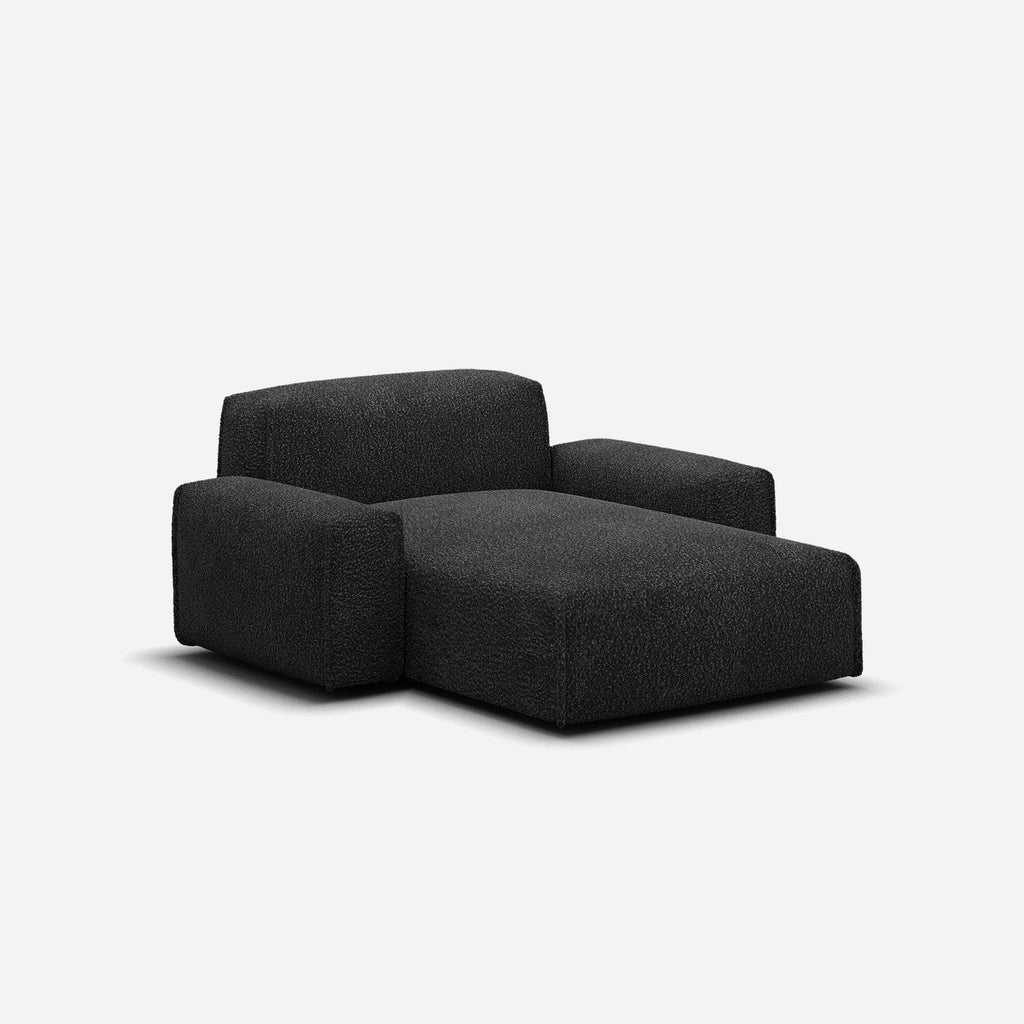 Float 1.5 Seater Chaise Sofa Boucle Trim