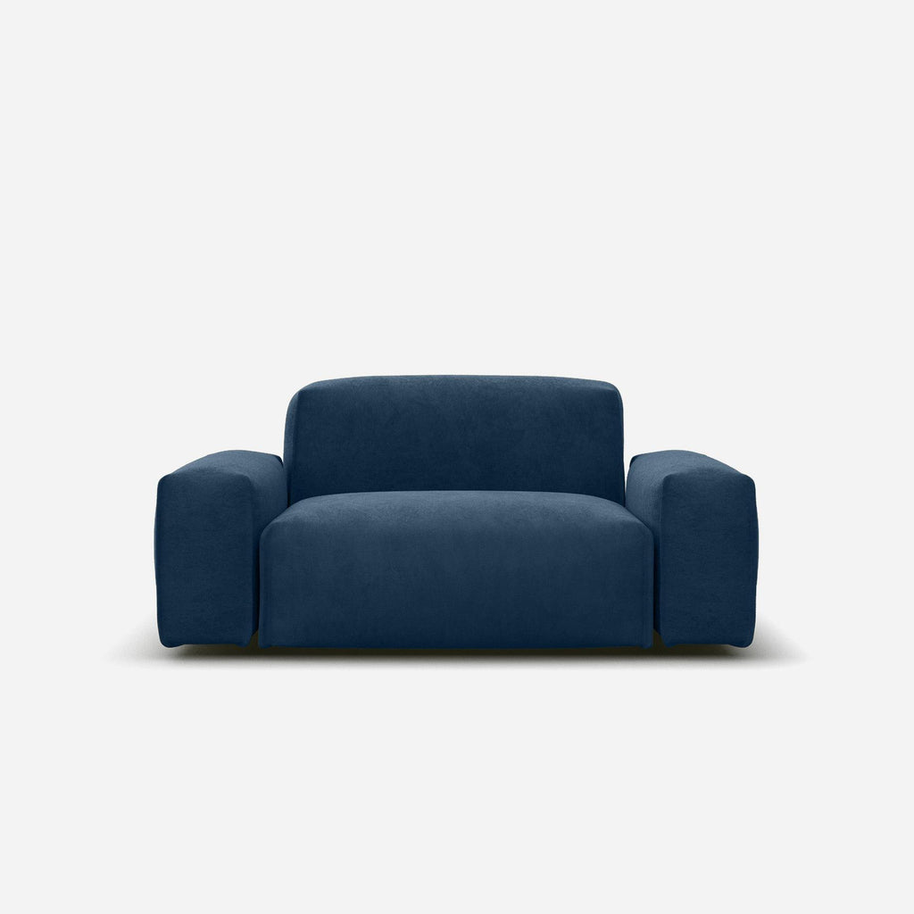 Float 1.5 Seater Sofa Midnight Velvet Trim