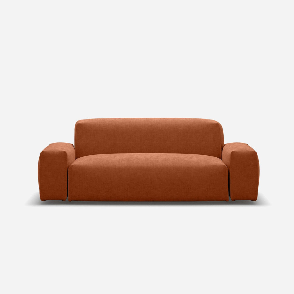 Float 2 Seater Sofa Henna Cotton Trim