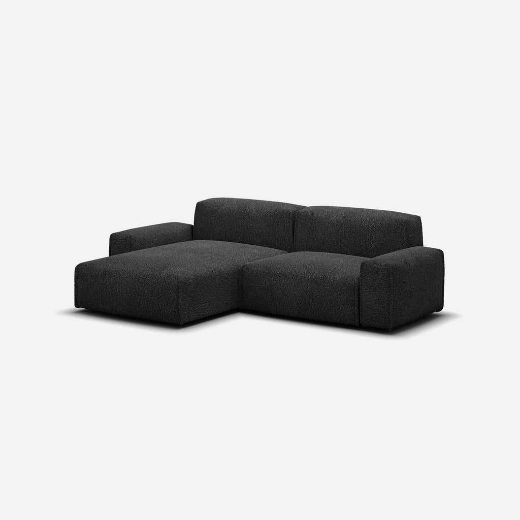 Float 3 Seater LH Chaise Sofa Boucle Trim