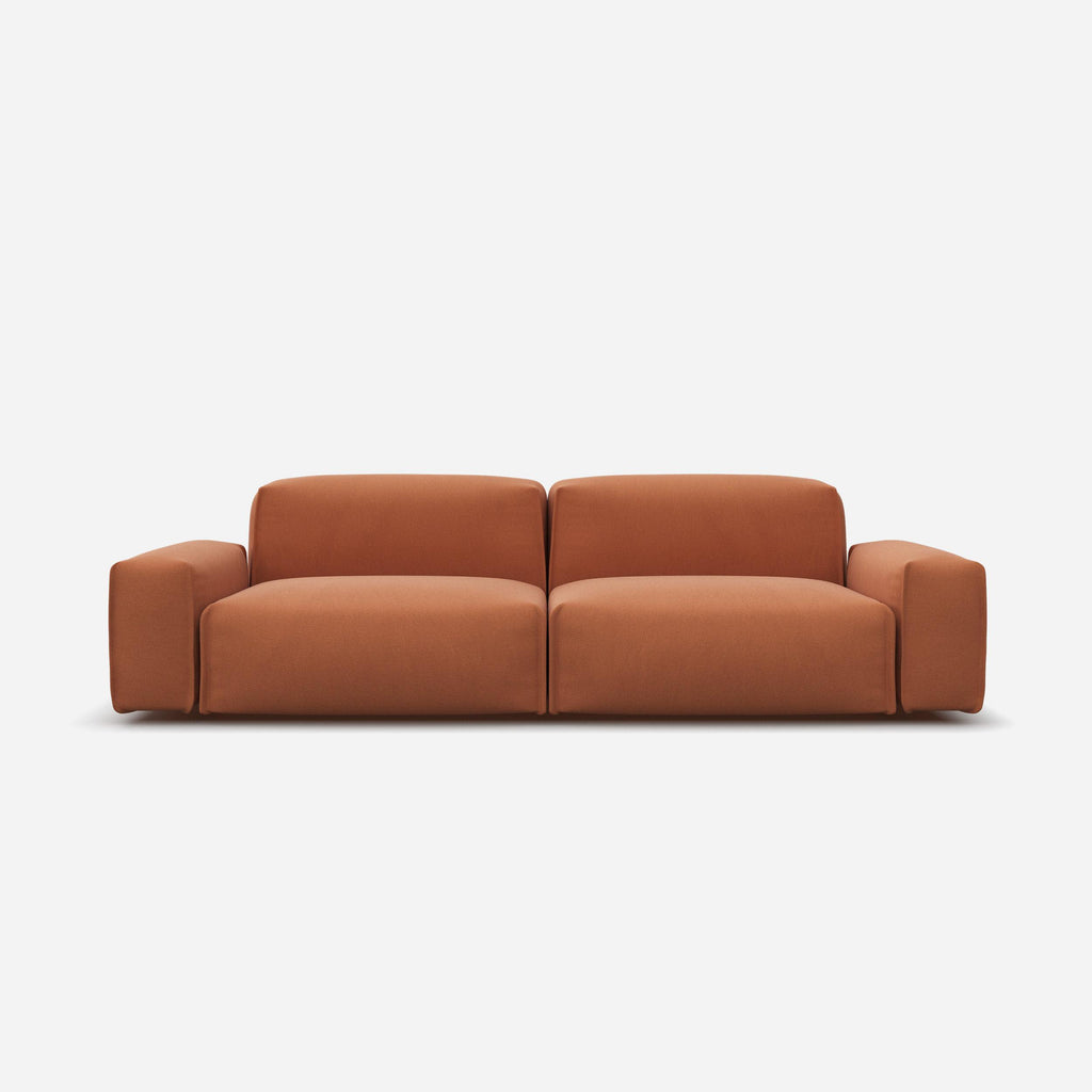 Float 3 Seater Sofa Henna Cotton Trim