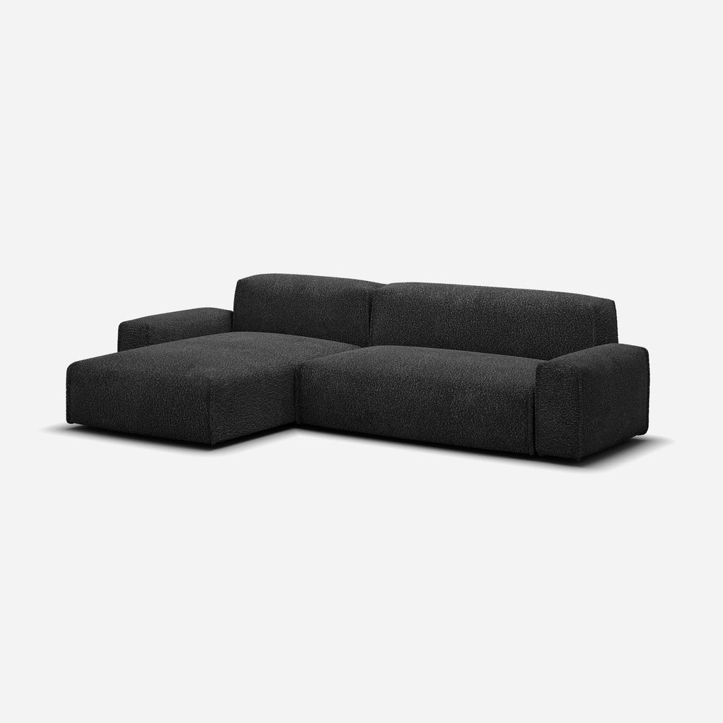 Float 4 Seater LH Chaise Sofa Boucle Trim