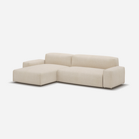 @ Cream Textured Weave | Brick Trim