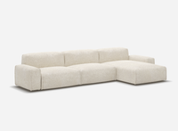 @ Ecru Boucle | Natural Trim
