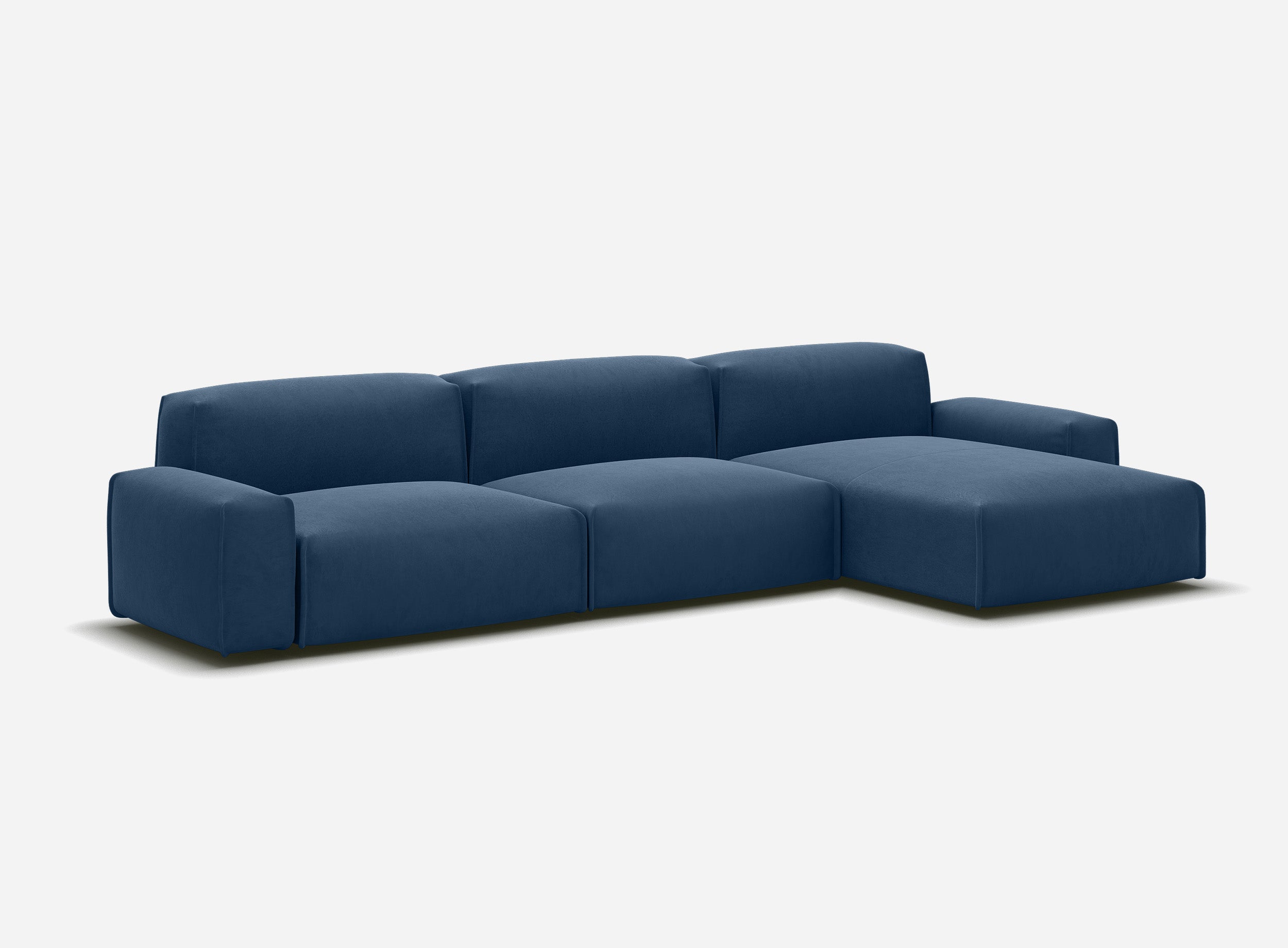 @ Midnight Blue Velvet | Blue Trim