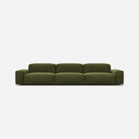@ Dark Green Velvet | Natural Trim