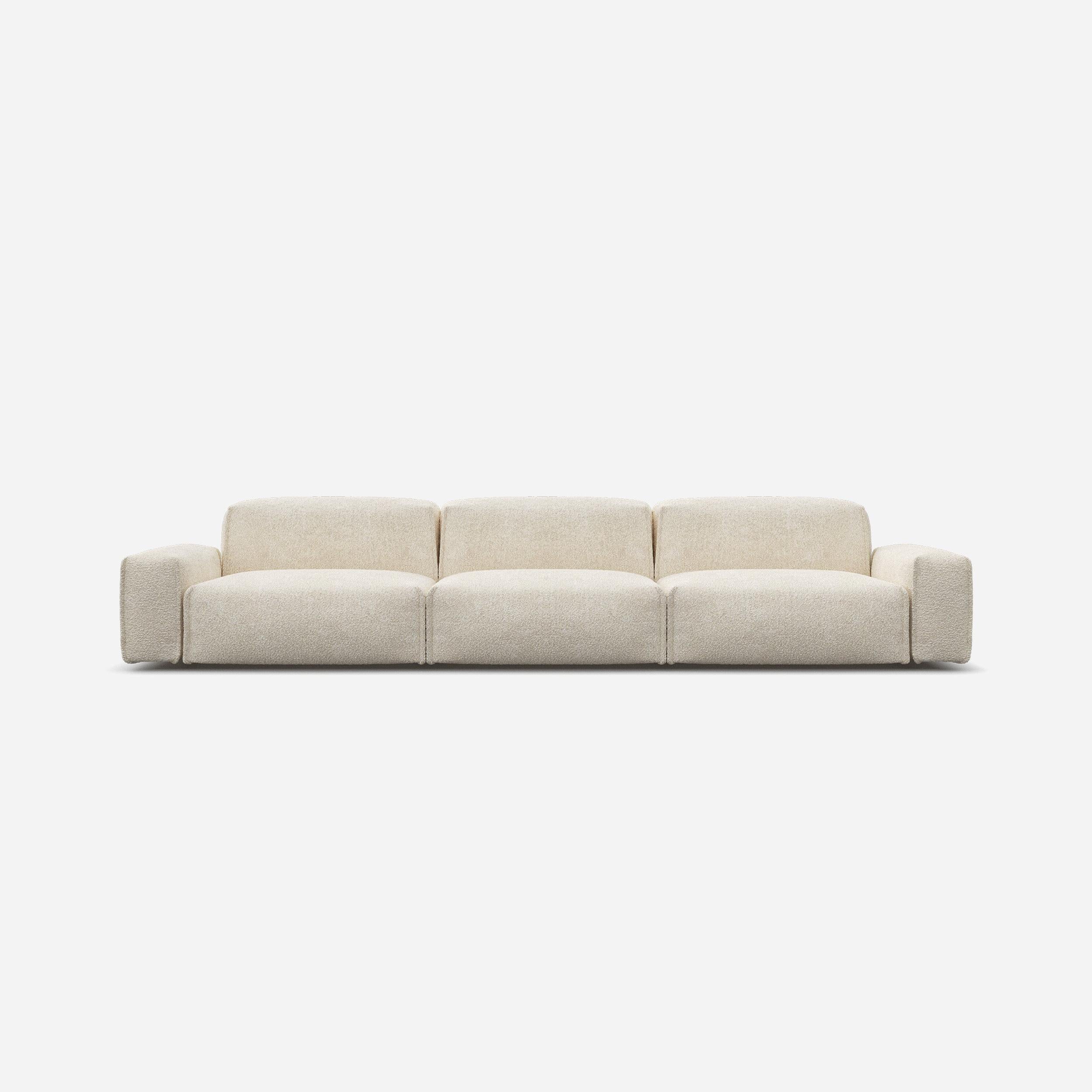 @ Ecru Boucle | Natural Trim