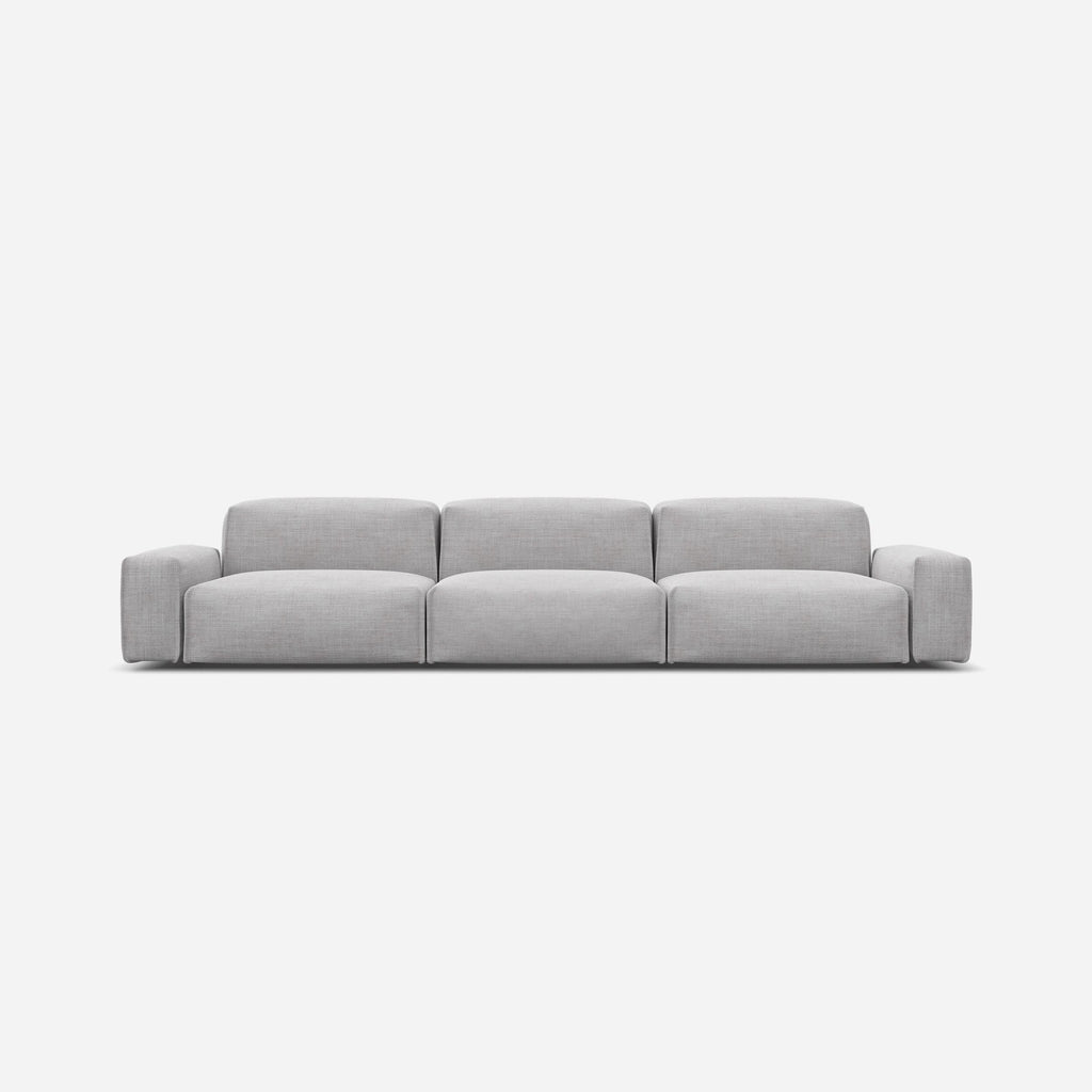 Float 5 Seater Sofa Ecru Weave Trim