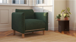 @ Green Boucle | Natural Trim