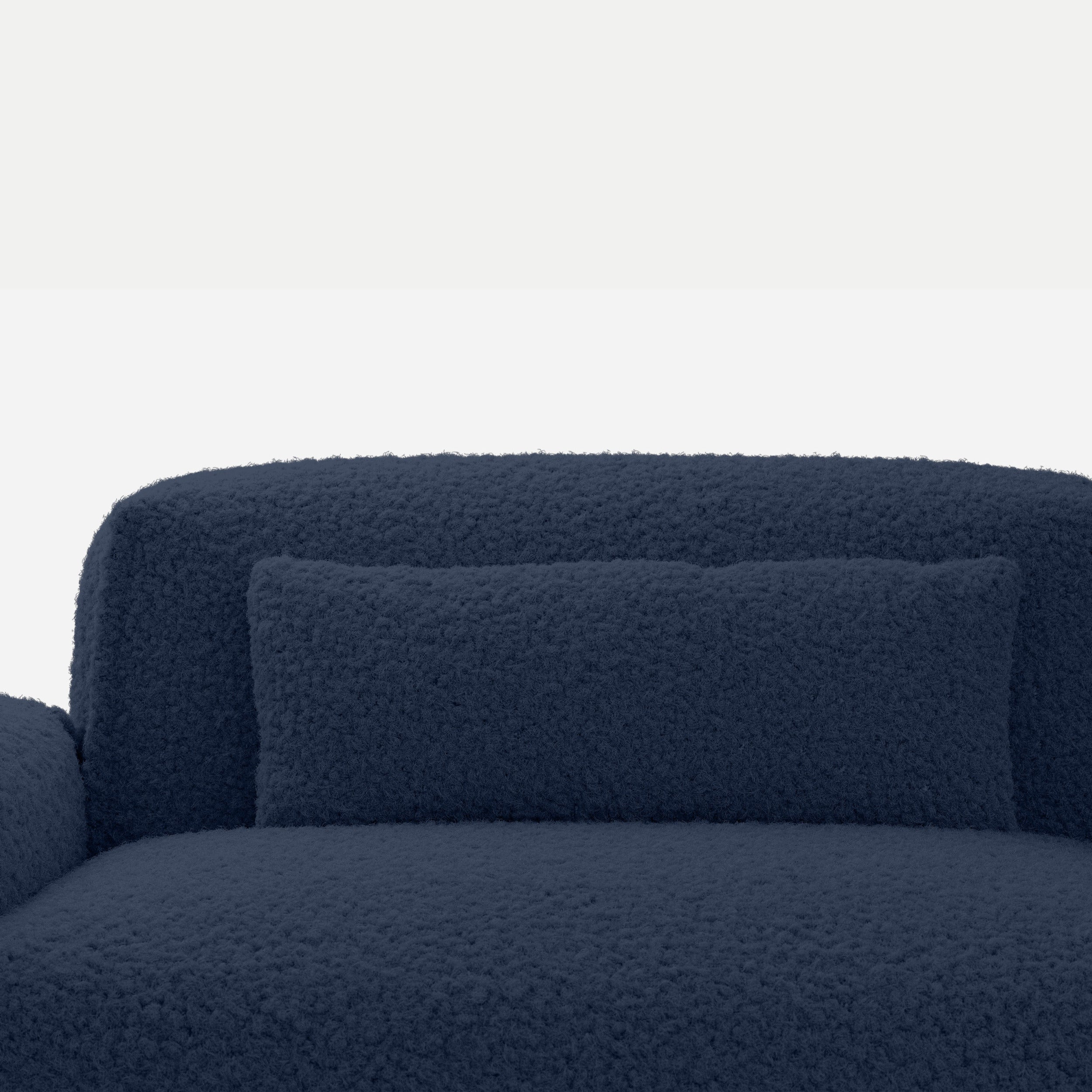 Lumber Cushions | Navy Fleece