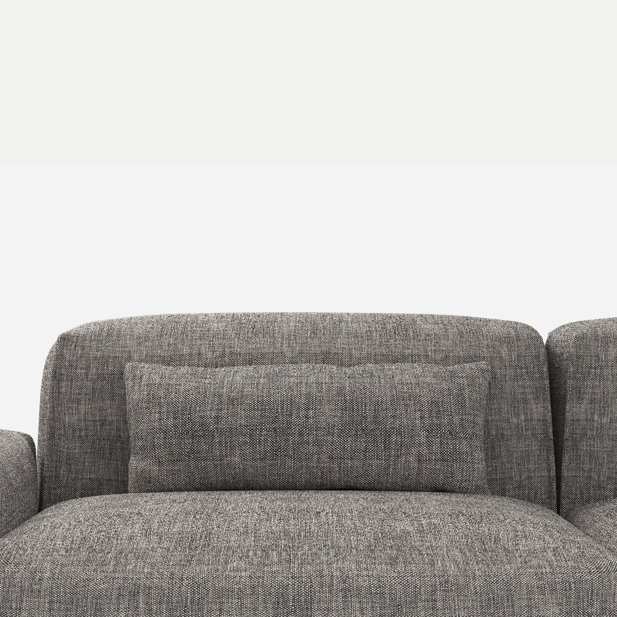 Lumber Cushions | Salt & Pepper Textured Weave