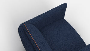 @ Navy Fleece | Brick Trim