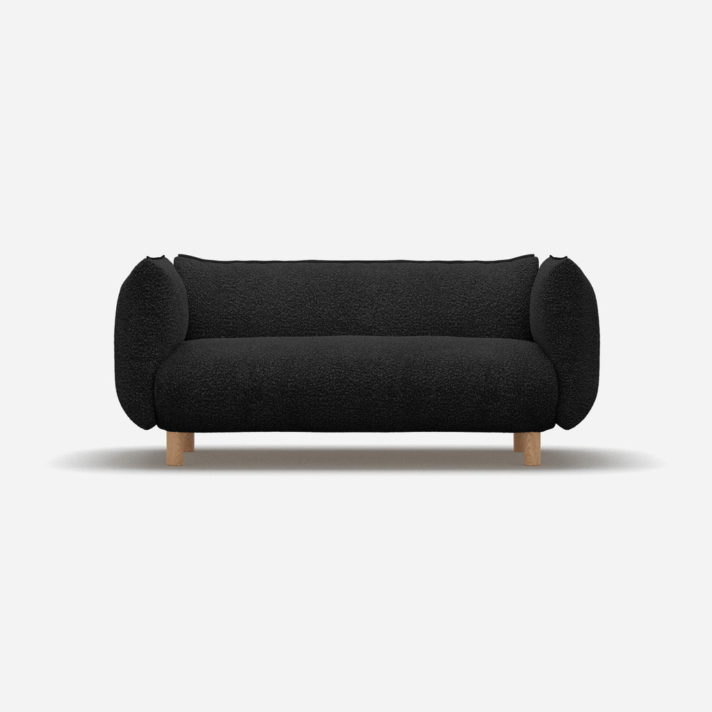 Pillow 2 Seater Sofa Boucle Trim