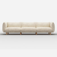 @ Ecru Boucle | Natural Trim