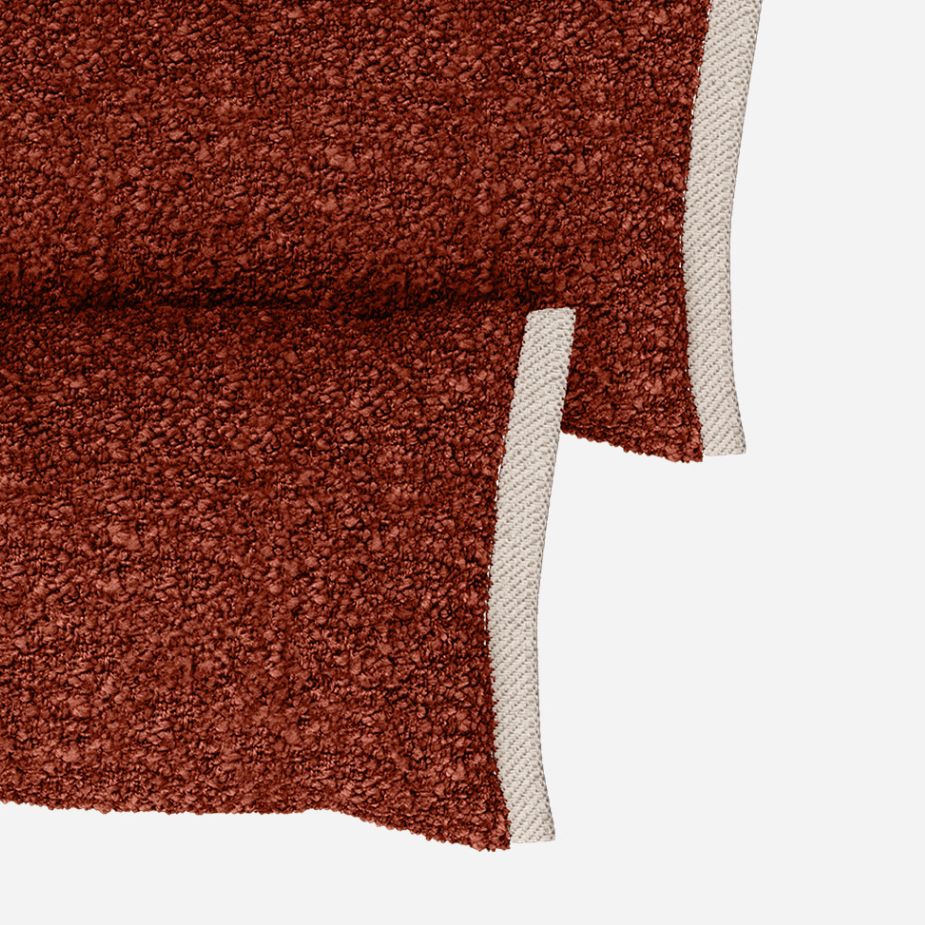Side Cushions | Brick Boucle