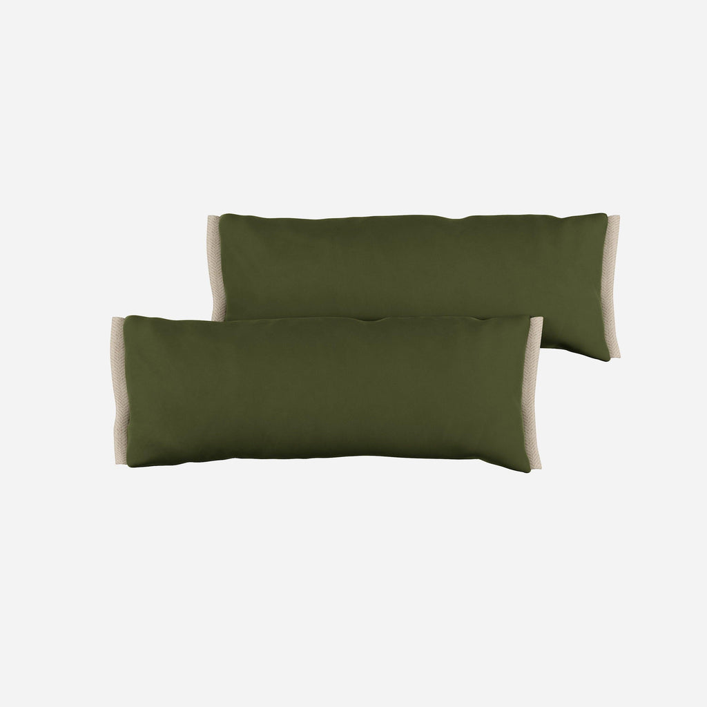 Side Cushions Dark Green Velvet Default Title