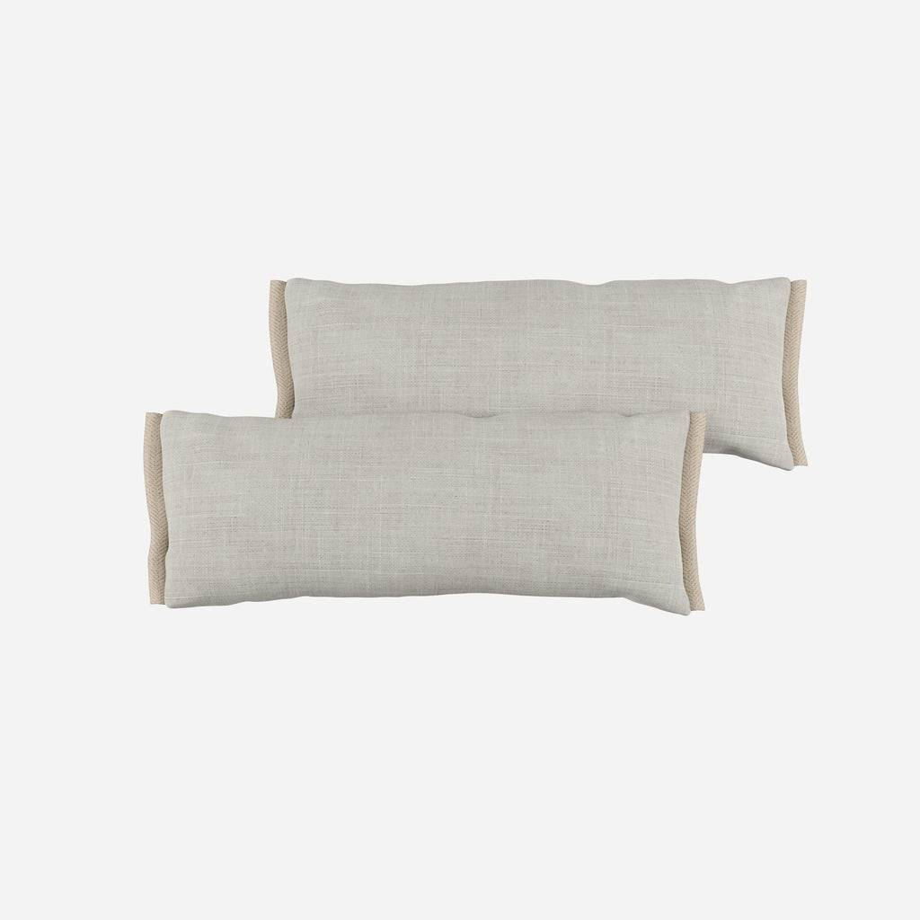 Side Cushions Ecru Weave Default Title