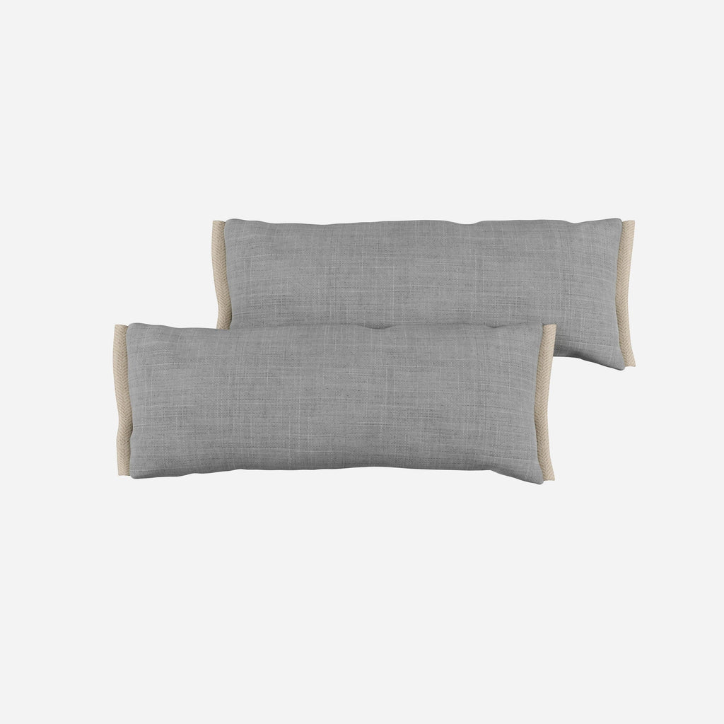 Side Cushions Light Grey Weave Default Title
