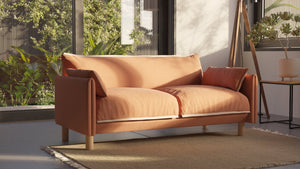 2 Seater Sofa | Weave Light Grey