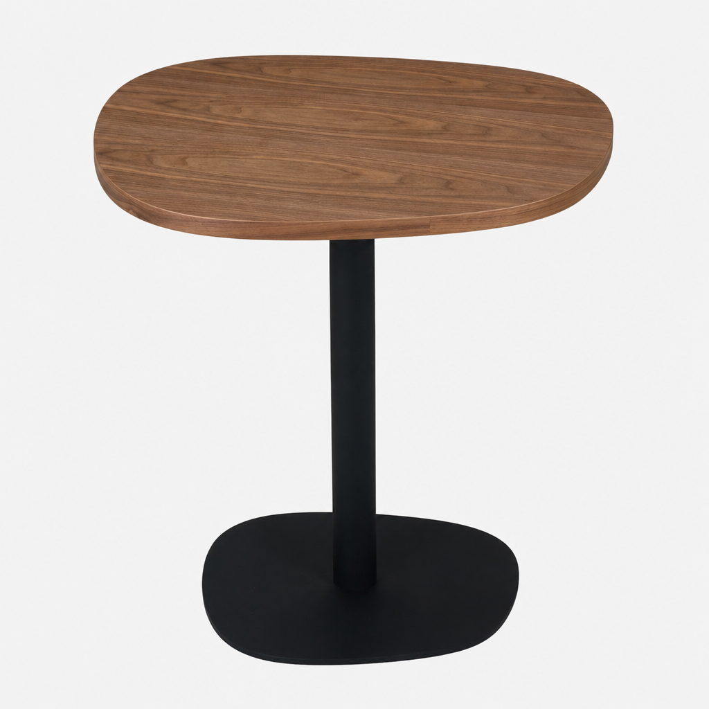 Squarish 2 Seater Dining Table | Walnut