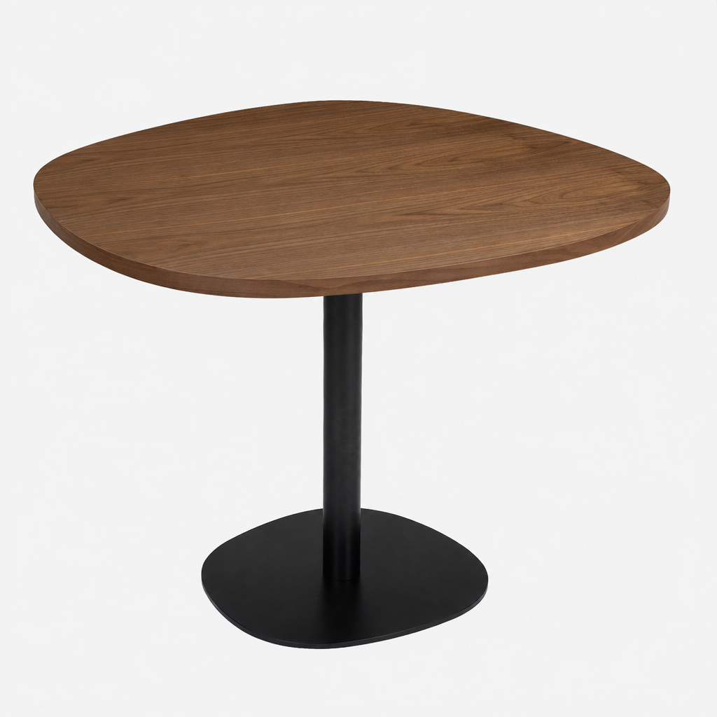 Squarish 4 Seater Dining Table | Walnut