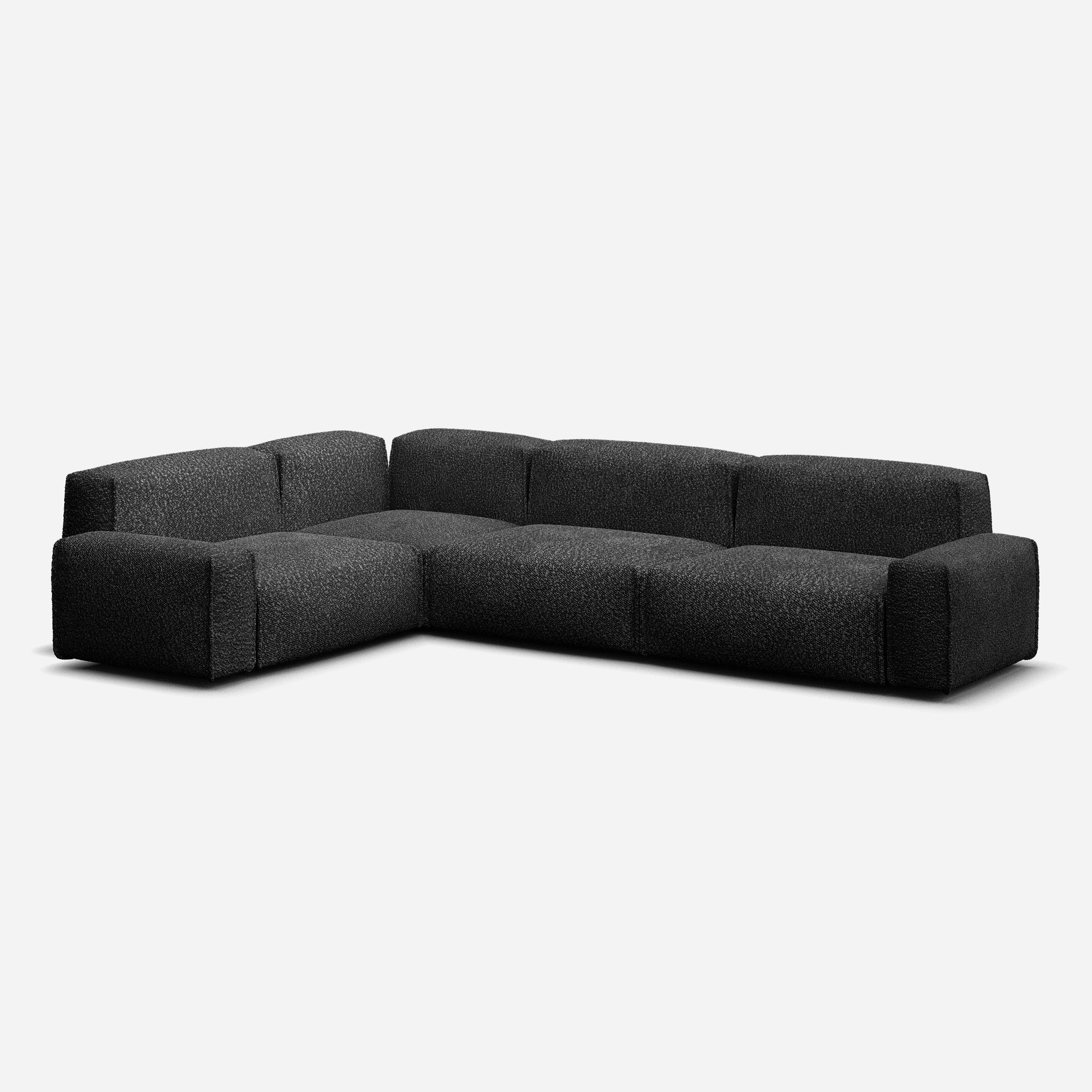 @ Black Boucle | Black Trim