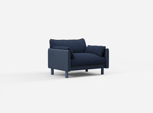 1.5 Seater Sofa | Cotton Navy