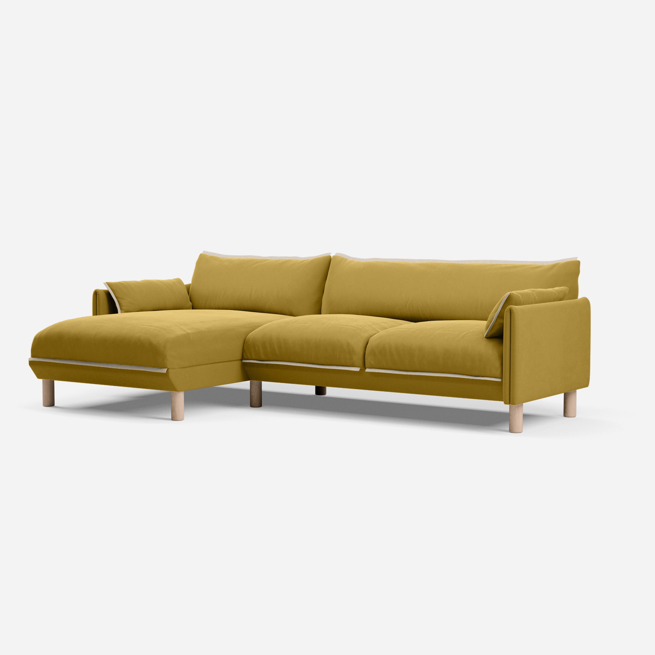 @ Mustard Velvet | Natural Trim