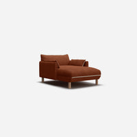 Cozy 1.5 Seater Chaise Sofa | Brick Boucle II