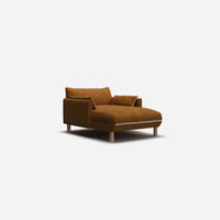 Cozy 1.5 Seater Chaise Sofa | Mustard Boucle II