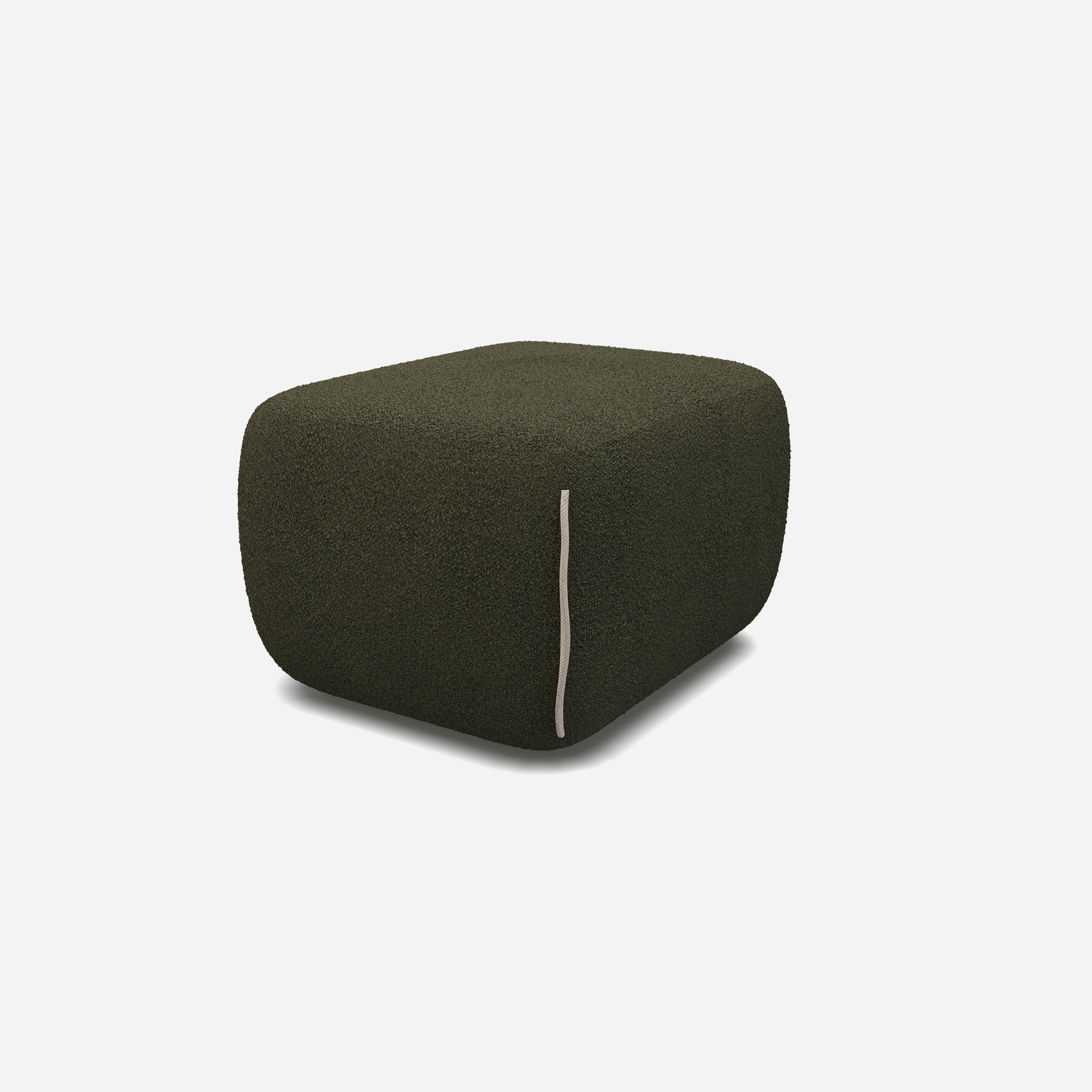 Cozy Pouffe | Green Boucle II
