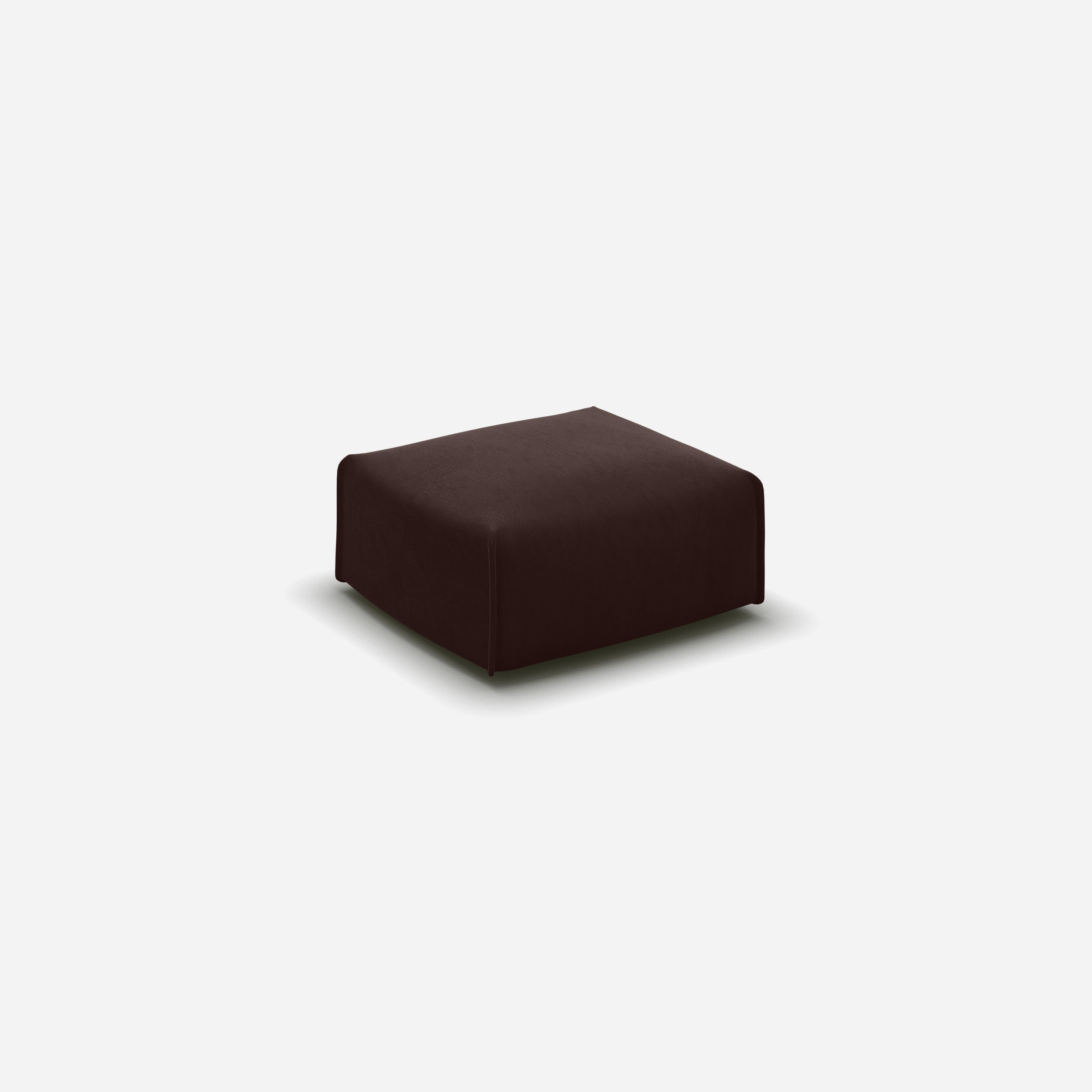 @ Dark Brown Velvet | Natural Trim