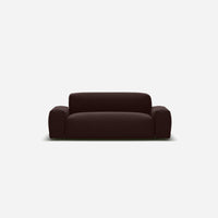 @ Dark Brown Velvet | Natural Trim