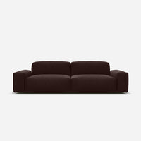 @ Dark Brown Velvet | Natural Trim