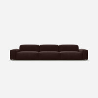 @ Dark Brown Velvet | Natural Trim