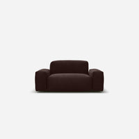 @ Dark Brown Velvet | Natural Trim