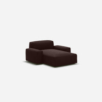 @ Dark Brown Velvet | Natural Trim