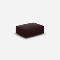 @ Dark Brown Velvet | Natural Trim
