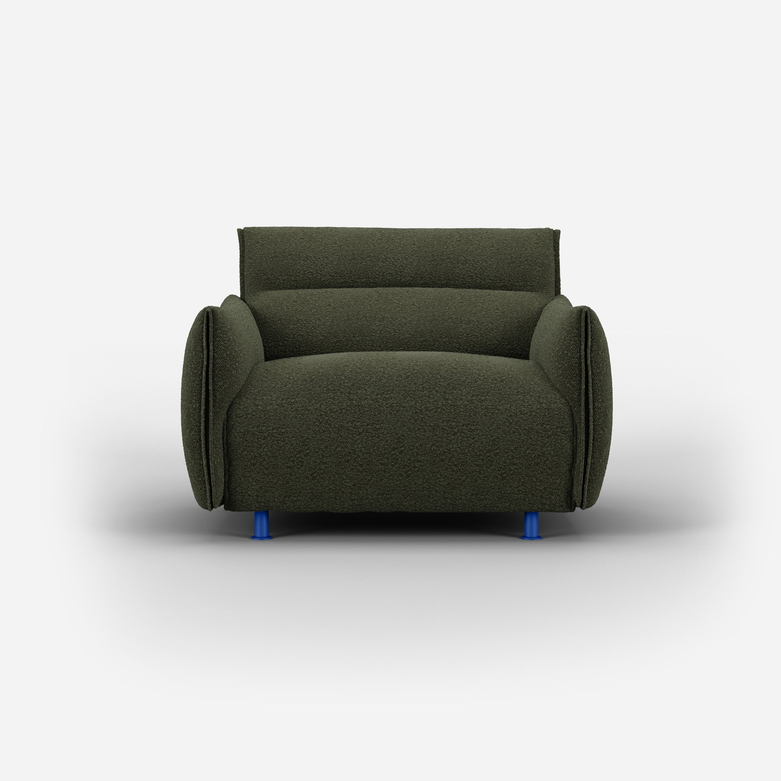 Hug Armchair (regular) | Green Boucle II