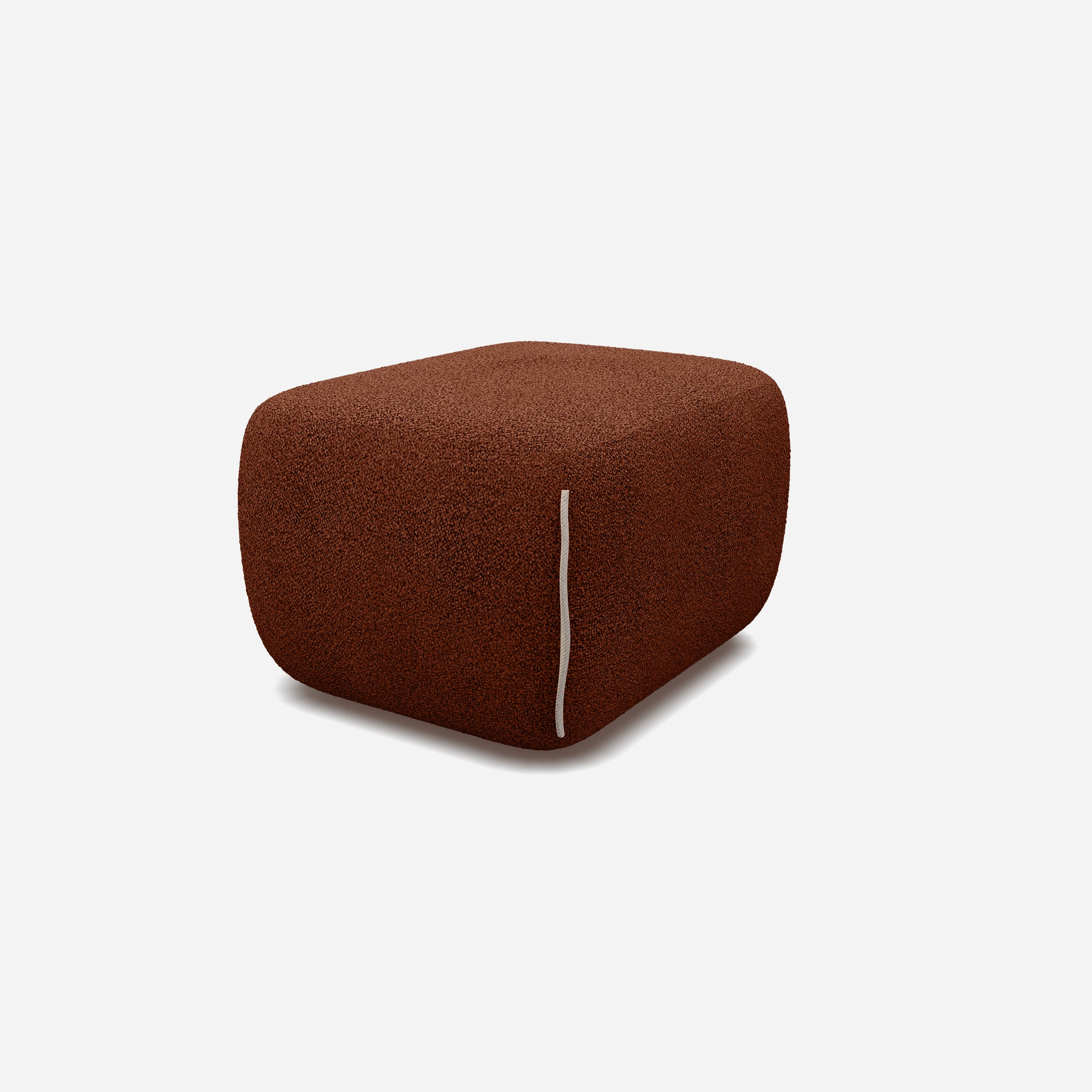 Cozy Pouffe | Brick Boucle II