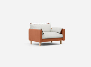 1.5 Seater Sofa | Cotton Henna