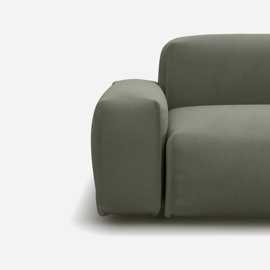Float Meadow Cotton Jacket Trim 1.5 Seater Sofa Set