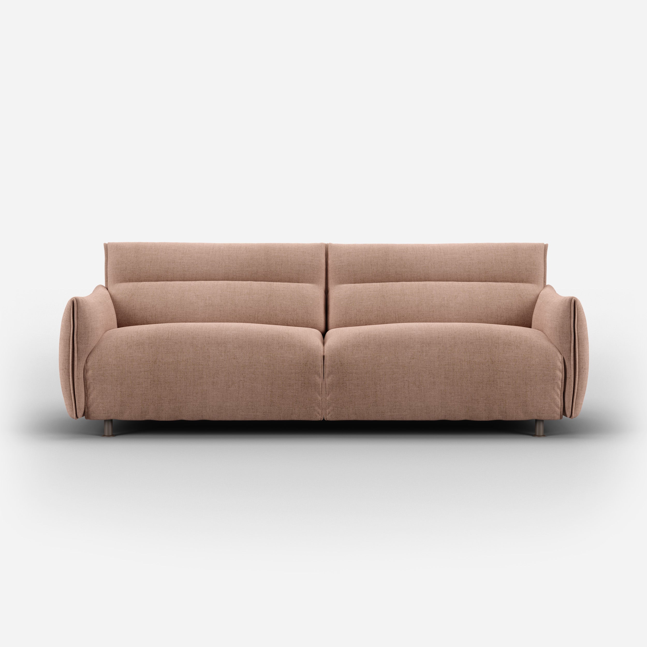 Hug 3 Seater Sofa (wide) | Mocha Chenille Weave